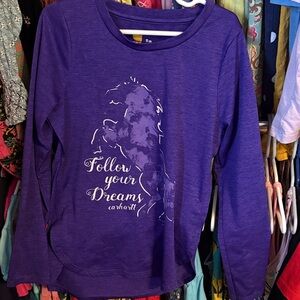 Carhartt Violet Graphic Long Sleeve Shirt